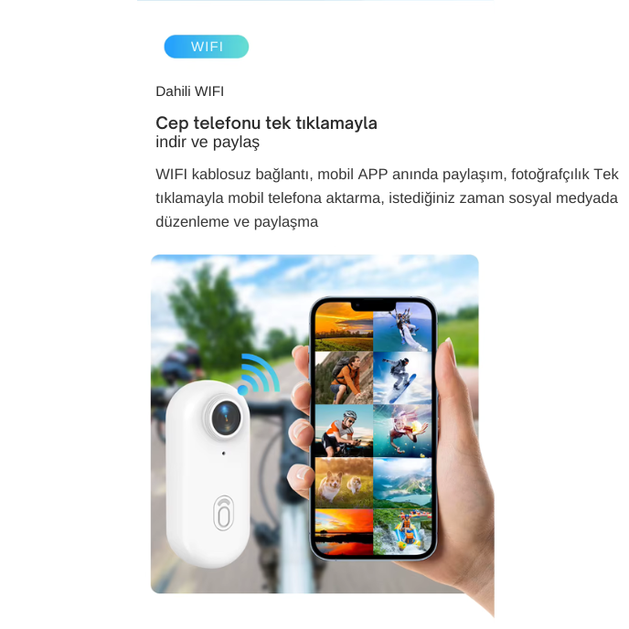 TİNY-CAM AKSİYON KAMERASI